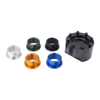 Proflow Reusable Oil Filter Spin-On 30 Micron 3/4''-16 & 13/16''-16 Billet Aluminium Black