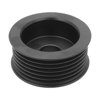 Proflow Alternator Pulley Serpentine 6 Groove 57mm Od x 17mm Black Each