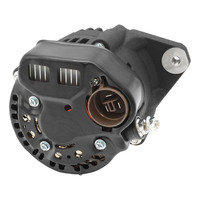 Proflow Alternator Power Spark Ultra Mini 70 Amp Internal Regulator Universal Black 1 wire Nippondenso Style Each