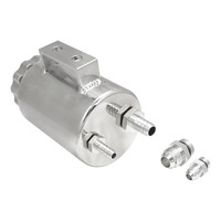 Proflow Power Steering Reservoir Remote Aluminium Polished Universal 120mm x 90mm Male AN10