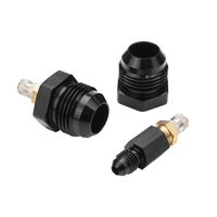 Proflow AN Hose Pressure Test Kit Fittings with Air Valves/Matching Plugs -3 AN through -16 AN Kit