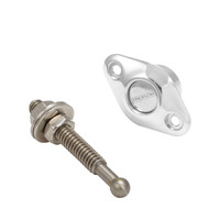 Proflow Quick Release Pro Latch Small 38 x 23mm Fastener Dzus Billet Aluminium Polished Kit
