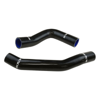 Proflow Radiator Hose Kit Silicone Black For Holden 350 327 HQ HJ HX HZ