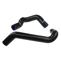 Proflow Radiator Hose Kit Silicone Black For Ford XA XB 550 Wide Core Radiator 302 351 Cleveland 302 351C