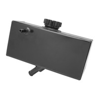 Proflow Coolant Overflow Expansion Tank For Ford Mustang 2015-2018 Recirculating Fabricated Aluminium Black Anodised