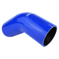 Proflow Hose Tubing Air intake Silicone Coupler 3.00in. 45 Degree Elbow Blue