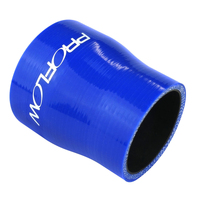 Proflow Hose Tubing Air intake Silicone Reducer 3.75in. - 4.00in. Straight Blue