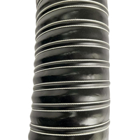 Proflow Silicone Brake Duct Hose 4.0 inch 2 Metre Length Black 102mm ID 107mm OD