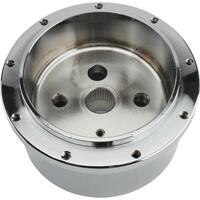 Proflow Universal Chrome Billet Steering Wheel Adaptor 9 hole Each