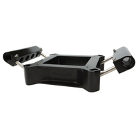 Proflow Fuel Injection Conversion Plate Kit Series II 4150 & 4500 Billet Aluminium Black Universal