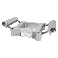 Proflow Fuel Injection Conversion Plate Kit Series II 4150 & 4500 Billet Aluminium Silver Universal