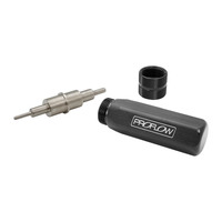 Proflow Braided Hose Assembly Tool For 200 Series PTFE Hose AN3 To AN8 Billet Aluminium