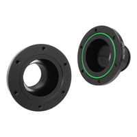 Proflow Inline Thermostat Housing Suits 1.50'' Hose w/AN16 ORB Ports Billet Black Anodised