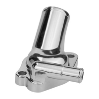Proflow Aluminium Water Neck Chrome For Holden Commodore V8 Single Outlet