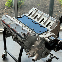 Proflow Engine Valley Cover LS1 DOD Delete Billet Aluminium Low Profile Black