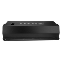 Proflow Valve Covers Tall Fabricated Aluminum Black Powder Coated For Ford Small Block 302 351C Pair