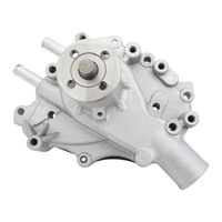 Proflow Water Pump Cast Aluminium Mechanical OE Replacement Late Left Hand Inlet SB Ford 289-302-351 Windsor Each