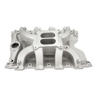 VPW Intake Manifold Dual Plane For Holden Commodore V8 253 304 308 VN Heads Aluminium Natural Square Bore
