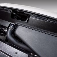 Radiator Cover (suits Subaru 15+ WRX/STI) (suits Intakes w/ Factory Inlet Chute) - Black PWED03B