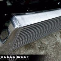 Front Mount Intercooler Kit (suits Subaru 01-07 GD WRX/STI) - Silver PWFMIC02