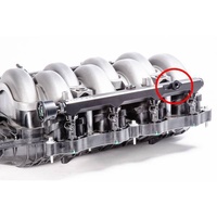 Radium M10x1mm Female to 1/8NPT Male Fitting - Ford Mustang GT FN 18-19