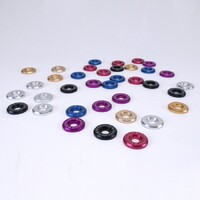 SKUNK2 LARGE FENDER WASHER KIT (BLACK)