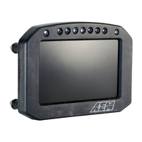 AEM CD-5F Carbon Flat Panel Digital Display with Internal Logging and Internal GPS
