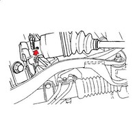 Company23 Front Axle Roll Pin Tool FOR Subaru Impreza/Forester/Liberty