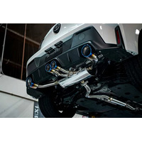 APEXi Apex muffler N1 evolution EXTREME 4 titanium tails GR Corolla [167-T008J] | N1 Evolution Extreme Exhaust 167T008J GR COROLLA