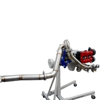 BNM Performance Fab Single Scroll Unequal Length Rotated Twist Mount Turbo Kit w/3.5" Down-Pipe for Subaru WRX/STI/LGT/FXT (EJ20/EJ25)