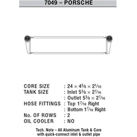 CSF Racing Aluminium Radiator Porsche Boxster/Cayman 987/911 Carrera (Centre)