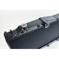 CSF Racing 2-Row 42mm Race Spec Aluminium Radiator Black Finish Subaru WRX VB/VN 22+
