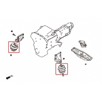 HARDENED ENGINE MOUNT NISSAN, FAIRLADY Z, G SERIES, G25/35/37 (V36), Z34 08-
