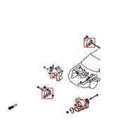 REINFORCED MOUNT BUSH MITSUBISHI, LANCER EVO, CP9A