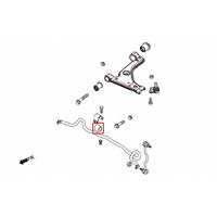 FRONT STABILIZER BUSHING OPEL, ASTRA, 05-