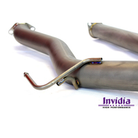Invidia Titan G5 Titanium N1 Cat Back Exhaust for Mitsubishi Evo 7-9 CT9A