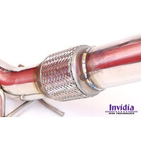 Invidia Down Pipe with High Flow Cat for VW Golf GTI Mk6