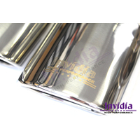 Invidia Q300 Non-Valved Catback Exhaust w/Oval SS Rolled Tips for VW Golf R Mk7