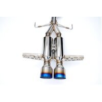 INVIDIA R400 CAT BACK EXHAUST WITH TI TIP for FK7 1.5 TURBO 2017+