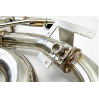 Invidia Q300 Valved Catback Exhaust w/Round Ti Rolled Tips for VW Golf R Mk7.5