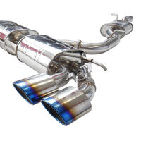 Invidia R400 Valved Cat Back Exhaust w/Round Ti Tips for VW Golf R Mk7.5