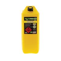 Hulk 4x4 Fast Flow Plastic Fuel Can 20L Diesel Yellow