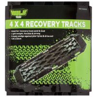 Hulk 4x4 4x4 Nylon Recovery Tracks Sand Mud & Snow - Black