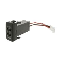 Hulk 4x4 Dual QC3 USB Socket - Blue (Hilux/Landcruiser 100 Series 98-13)