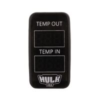 Hulk 4x4 Dual Temperature Meter OE RPL White LED (Early Toyota)