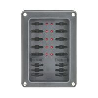 Hulk 4x4 10 Way Fuse Box W/Proof ATS Standard Blade Clip Cover LED