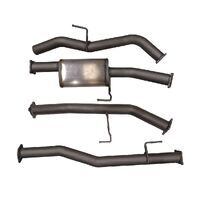 Hulk 4x4 Stainless Steel Exhaust Kit DPF Back (Navara D23 15+)