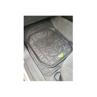 Hulk 4x4 Heavy Duty Deep Dish Floor Mats (Front Pair Black)