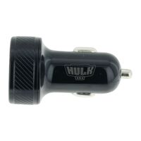 Hulk 4x4 Dual Usb In Car Socket Charger Dual QC3.0 with Voltmeter