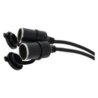Hulk 4x4 Anderson Plug 50A - 2Xacc Sckt Cable Assy 300mm Long (Ranger 22+)